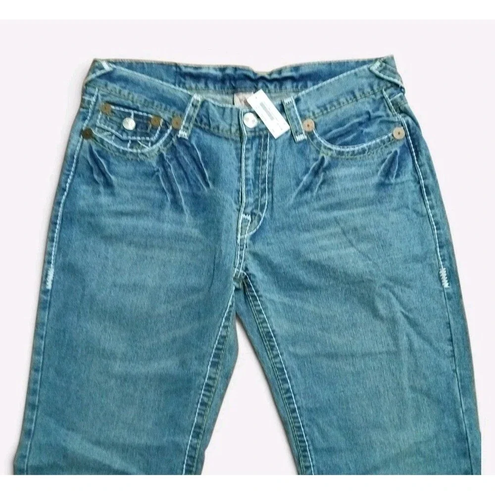 VTG True Religion Billy Super T Bootcut Flap Jeans Size 40 Deadstock USA, $319